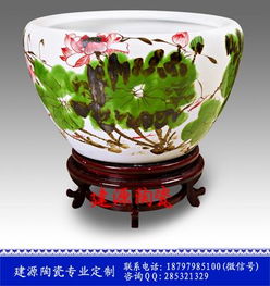 陶瓷大缸 青花陶瓷大缸 景德镇陶瓷大缸批发